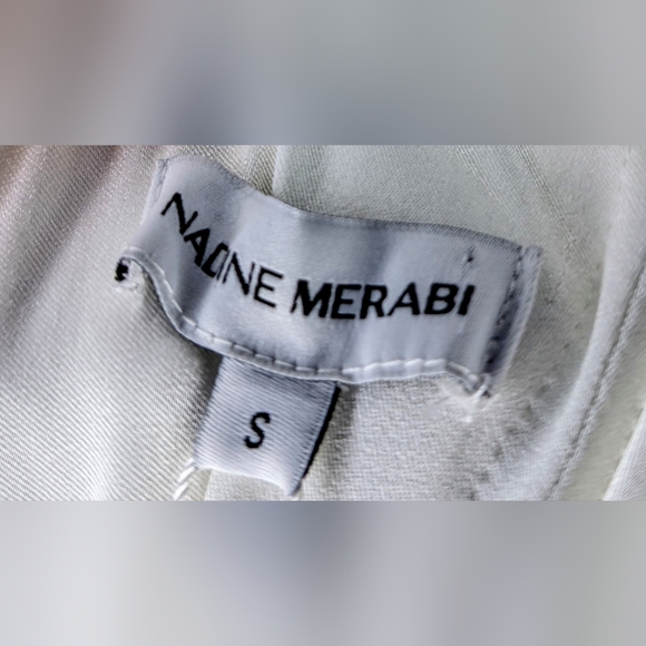 Nadine Merabi Hailey White Jumpsuit | NWT - Picture 13 of 16